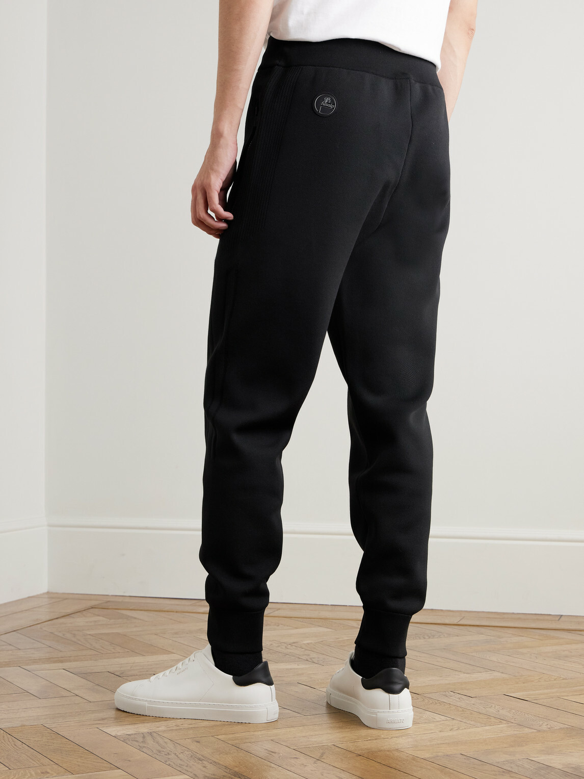 Fusalp - Cyrion Tapered Double-Faced Wool-Blend Sweatpants - Black
