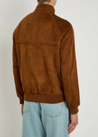 Valentino Garavani Suede Jacket Brown