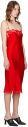 Stella McCartney Red Lace Minidress