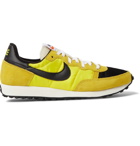 NIKE - Challenger OG Nylon, Mesh, Suede and Leather Sneakers - Yellow