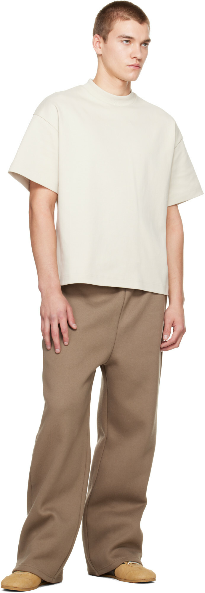 Seventh Taupe V2 Stacks Sweatpants