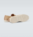 Frescobol Carioca Miguel suede loafers
