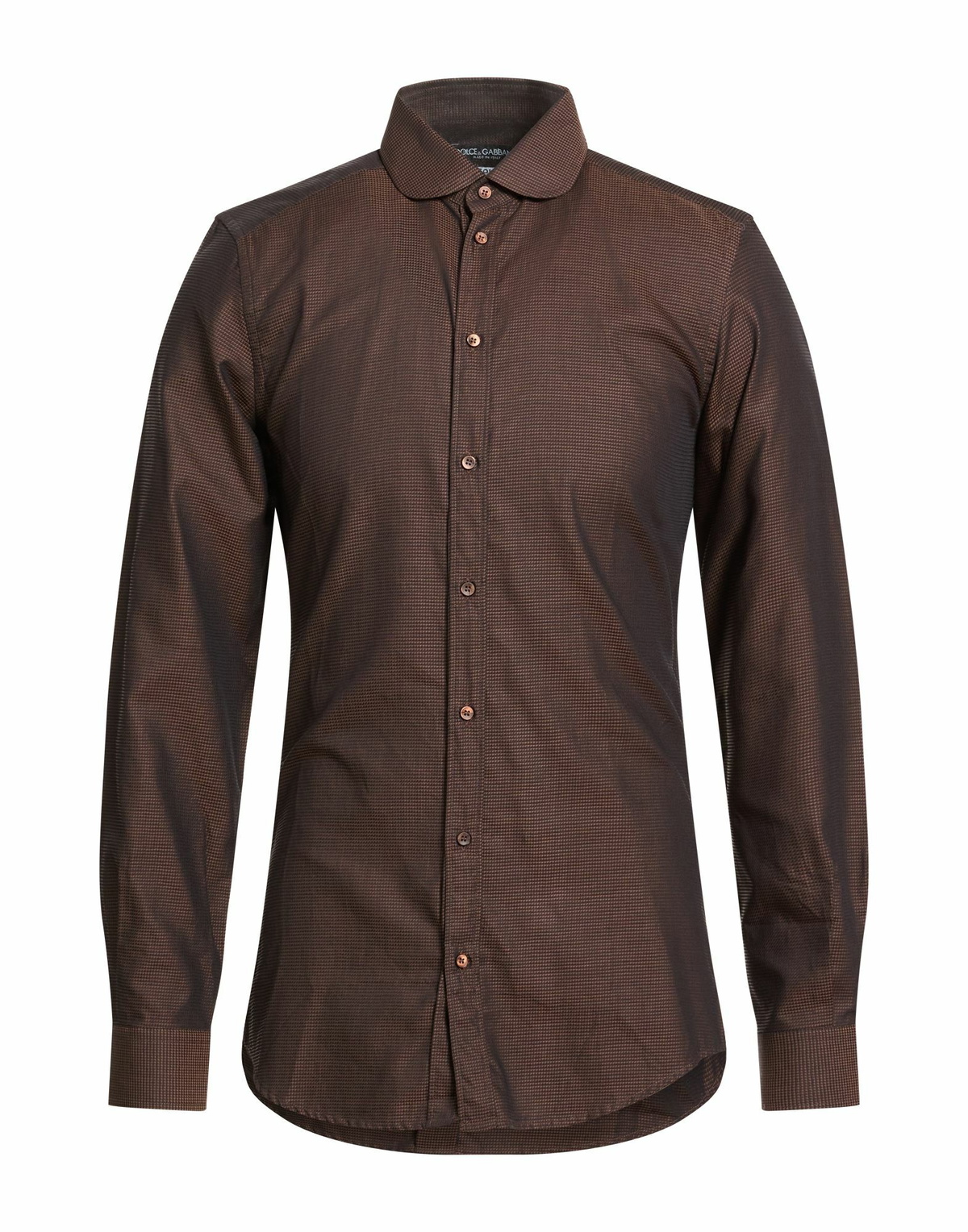 Dolce & gabbana Mens Shirt in Brown