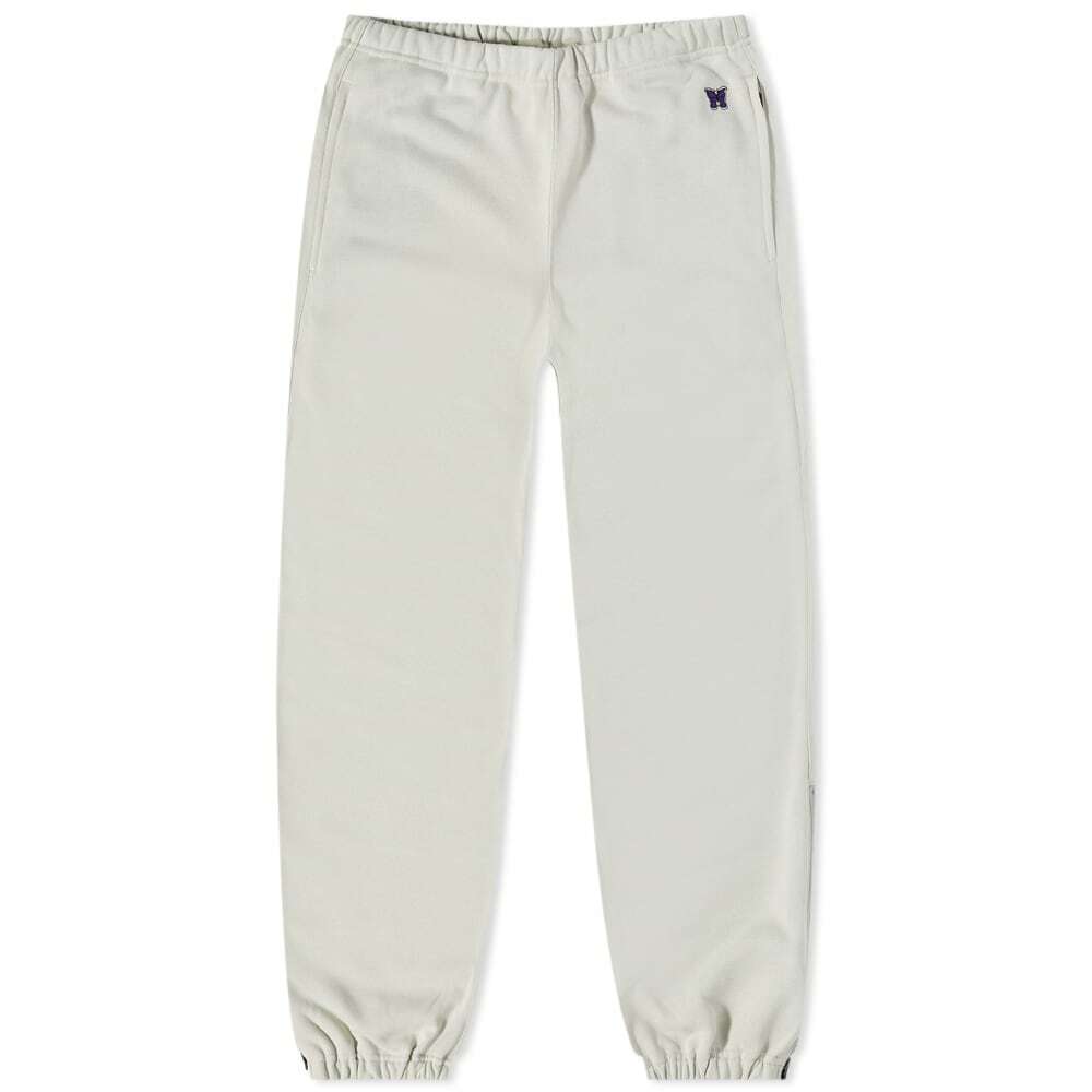 Needles Men's Zipped Sweat Pant in Beige