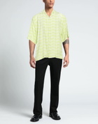 Gcds Mens Shirt Lime in Green