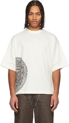Jean Paul Gaultier Off-White 'JPG' Laurier Stamp T-shirt