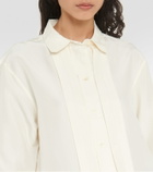 Toteme Pleated silk shirt