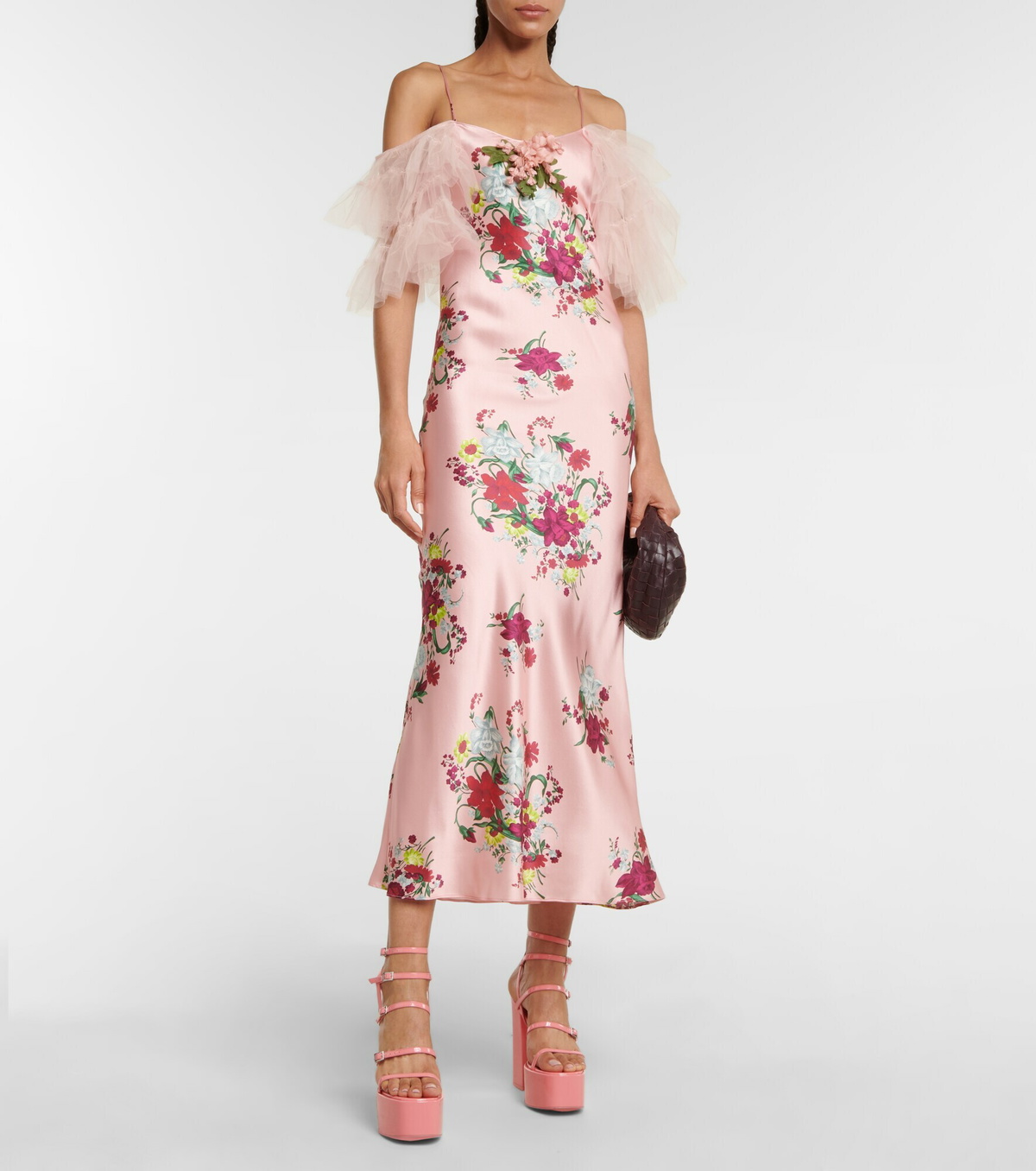 Rodarte Embellished floral maxi dress Rodarte