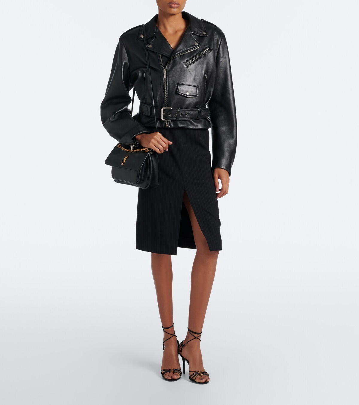 Saint Laurent Niki Cassandre leather shoulder bag