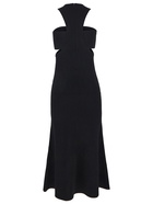 Alexander Mcqueen Ribbed Knit Dress