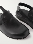 Officine Creative - Agorà Leather Clogs - Black