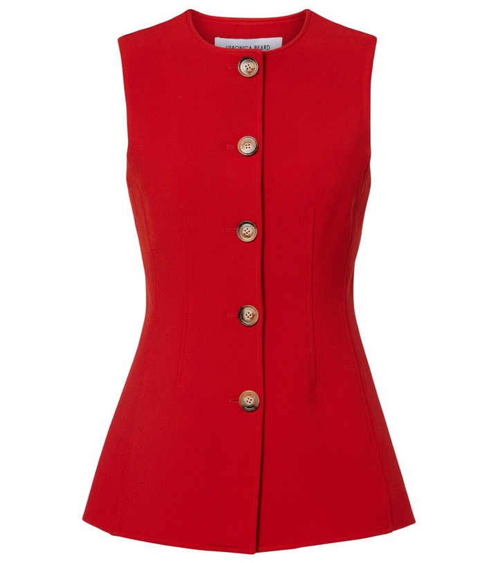 Photo: Veronica Beard Jessup vest