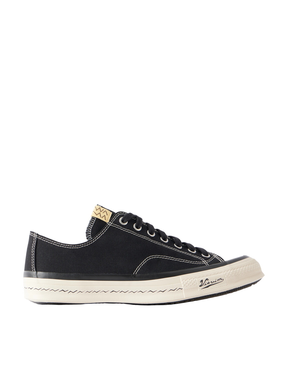 Diet Butcher Slim Skin Black Leather Side Zip High-Top Sneakers