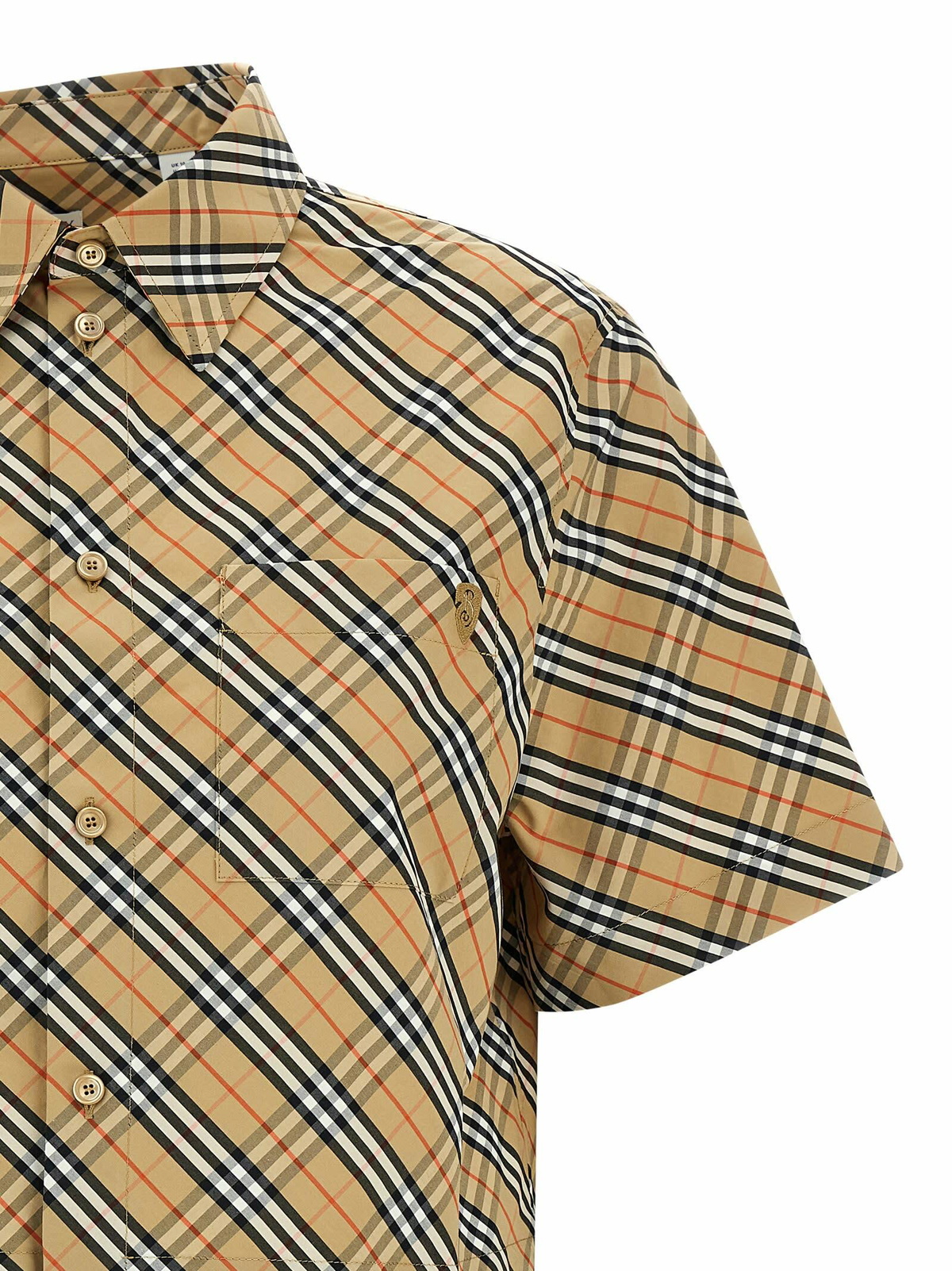 Burberry b Shield Check Shirt