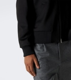 Lardini Virgin wool bomber jacket