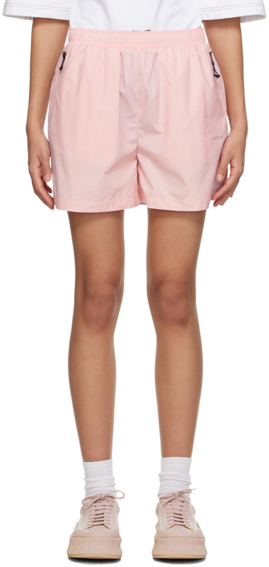 Photo: Soulland Pink Mateo Shorts