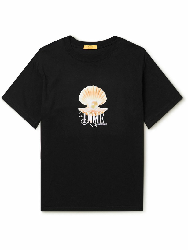 Photo: DIME - Unmentionables Logo-Print Cotton-Jersey T-Shirt - Black