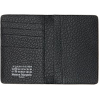 Maison Margiela Black Four Stitches Card Holder