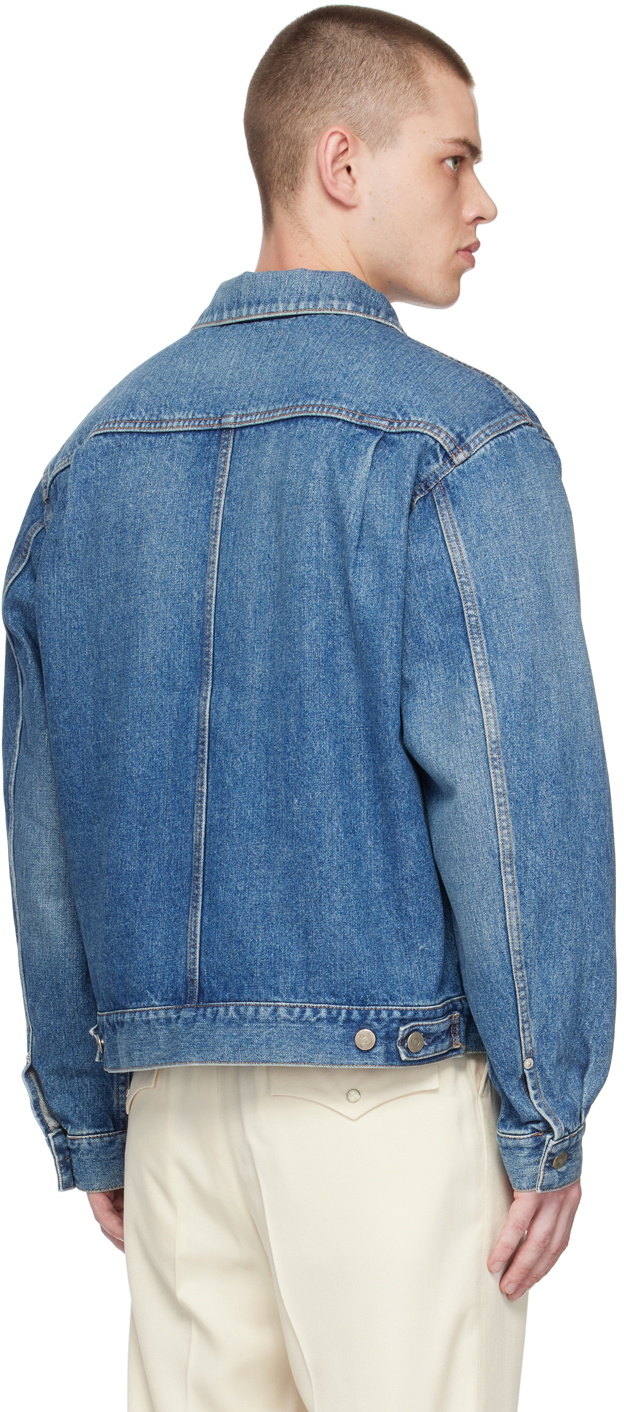 The Letters Blue Work Tuck Denim Jacket