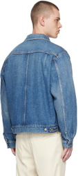 The Letters Blue Work Tuck Denim Jacket