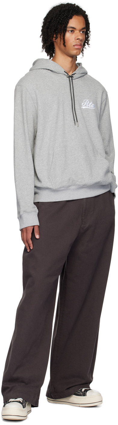 RTA Grey Dion Hoodie