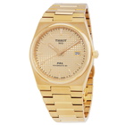 Tissot PRX Powermatic 80 Automatic Champagne Dial Mens Watch T1374073302100