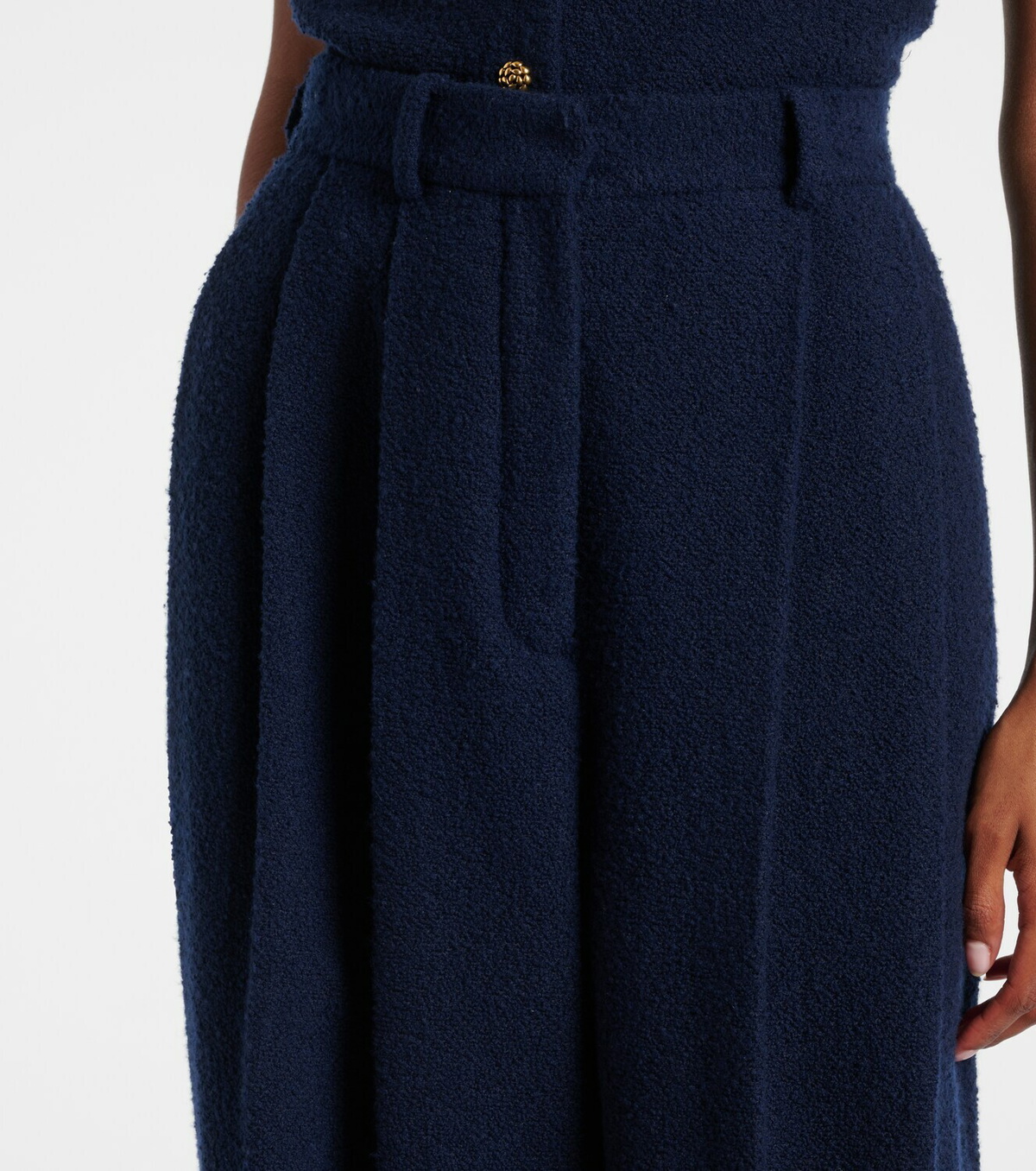 Loro Piana Kurt high-rise wide-leg pants
