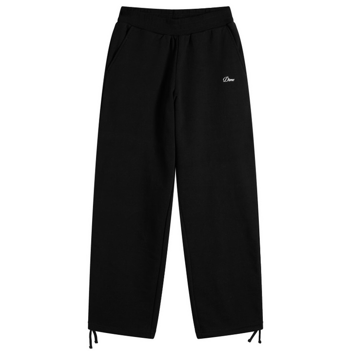 Photo: Dime Women's Cursive Small Logo Sweatpants in Black