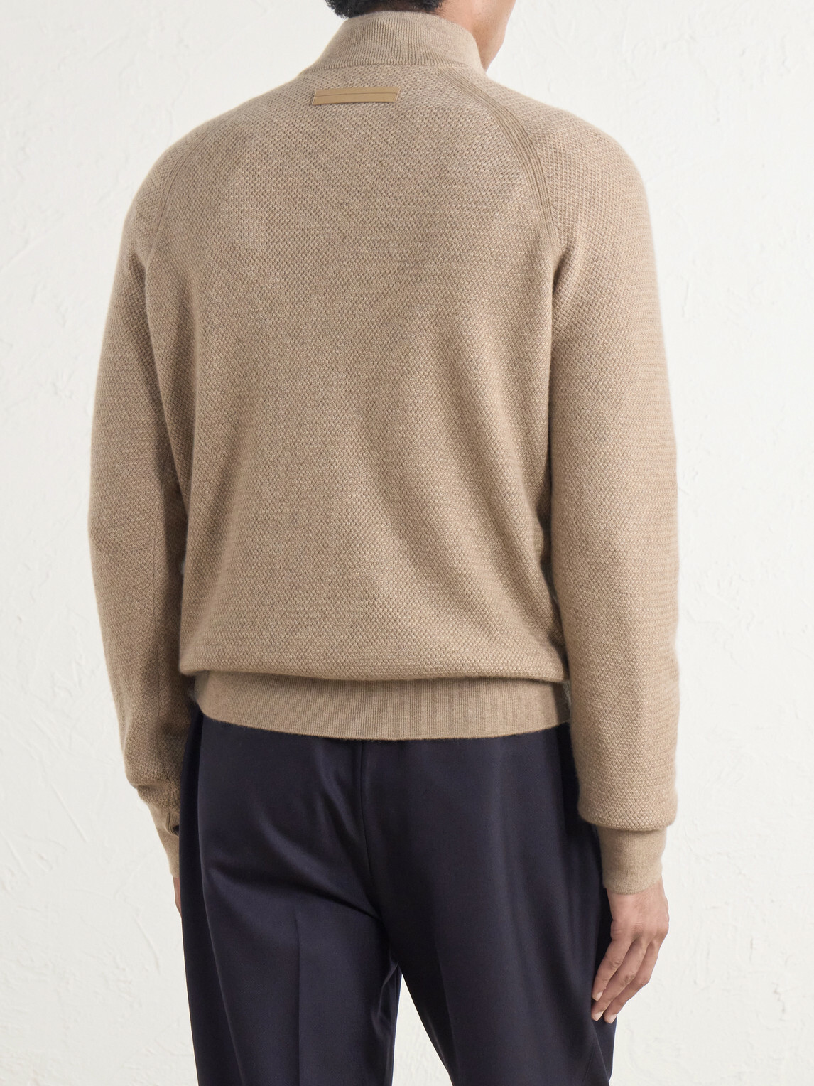 Zegna - Oasi Cashmere Half-Zip Sweater - Neutrals