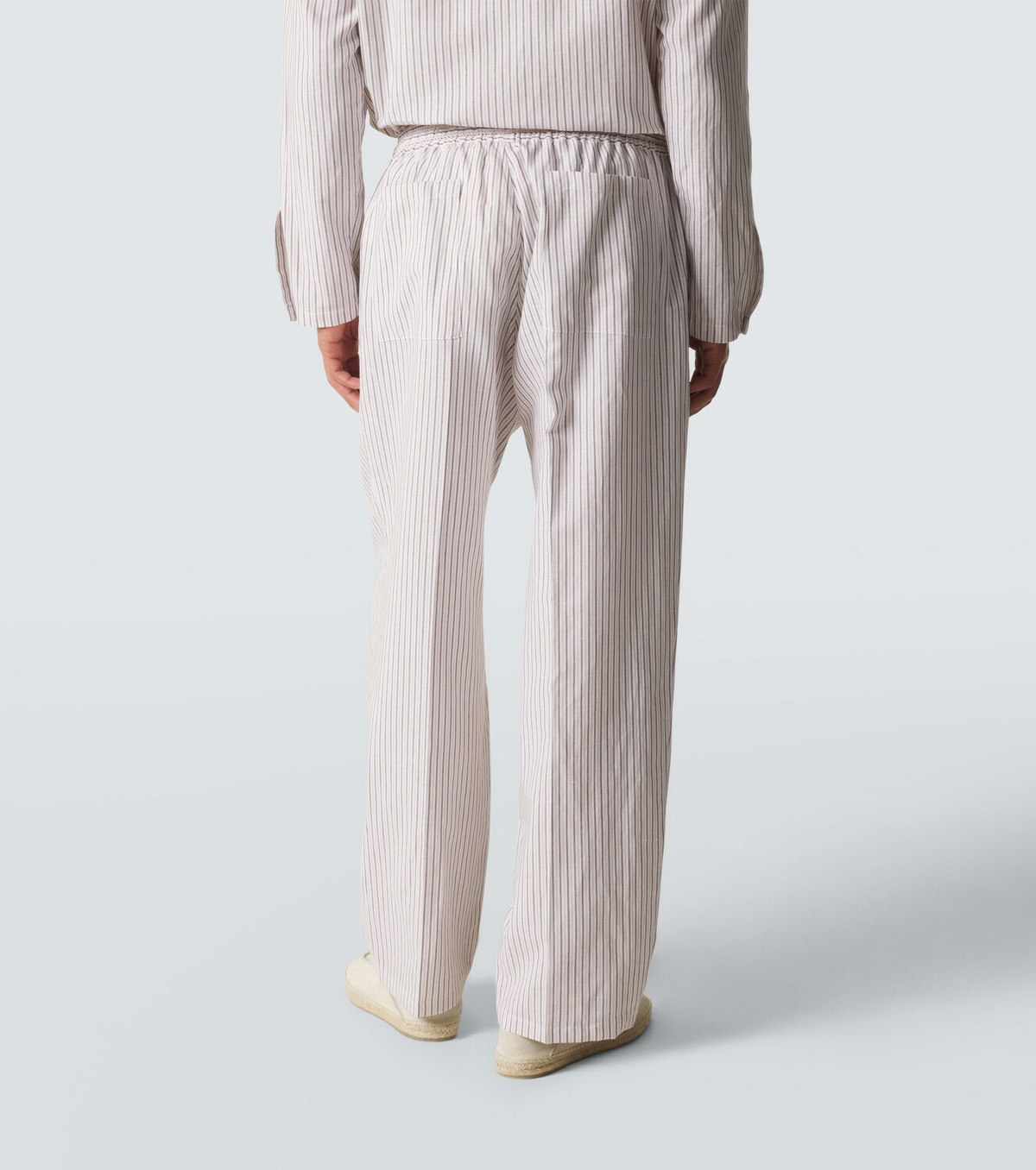 Umit Benan Julian cotton and silk straight pants