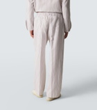 Umit Benan Julian cotton and silk straight pants