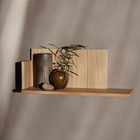 ferm LIVING Stagger Shelf - Low in Oiled Oak 