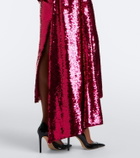 Alex Perry Sequined bustier dress