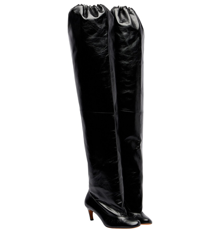 Photo: Proenza Schouler Uma 60 leather over-the-knee boots