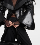 Junya Watanabe Faux leather jacket