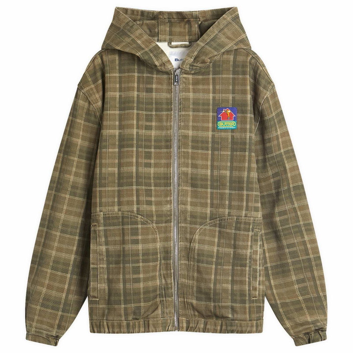 Photo: Butter Goods Men's Work Jacket in Washed Plaid