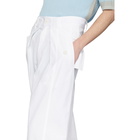 Jacquemus White Le Pantalon Lavandou Trousers