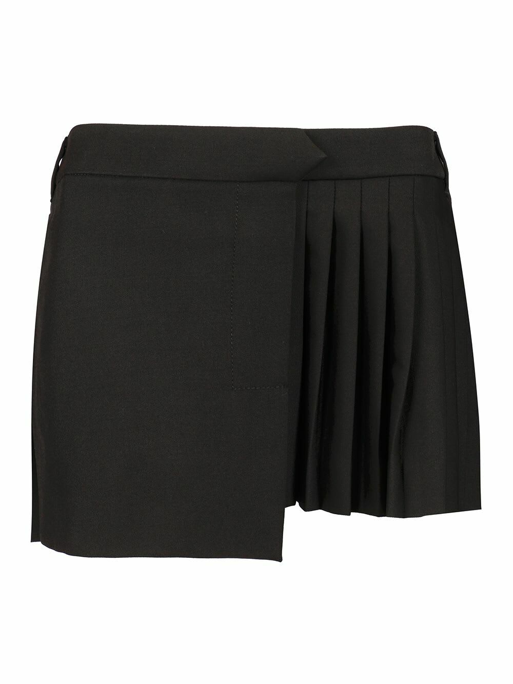 スカート Off-White Woman Skirt Grey OWCU009S24FAB002 0700 Off White Skirt Grey Womens Off-White