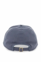 VIVIENNE WESTWOOD uni colour baseball cap with orb embroidery Blue