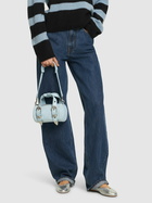 MARGE SHERWOOD - Belted Log Suede Top Handle Bag