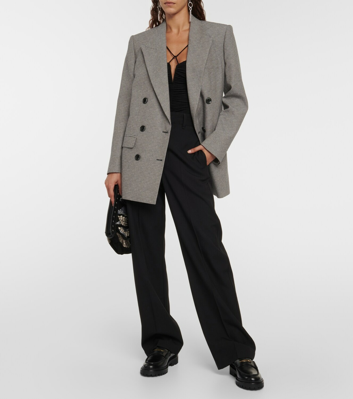 Isabel Marant Frezza leather penny loafers Isabel Marant