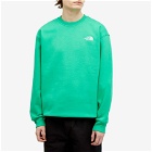 The North Face Men's Essential Crew Sweatshirt in Optic Emerald