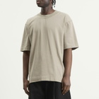 MHL by Margaret Howell Men's Flatlock Crew T-Shirt in Taupe