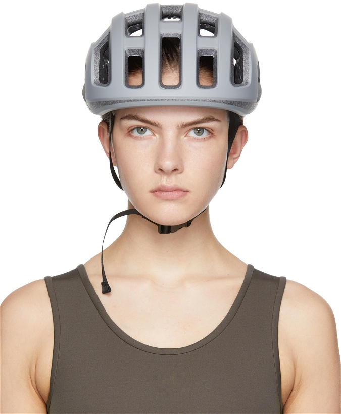 Photo: POC Gray Ventral Lite Cycle Helmet