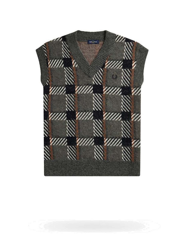 Photo: Fred Perry   Vest Green   Mens