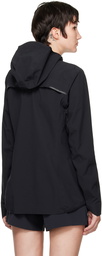 On Black Anorak Jacket