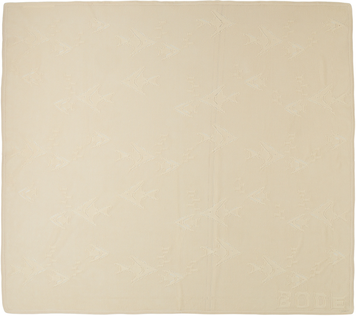 Bode Off-White Angel Fish Throw