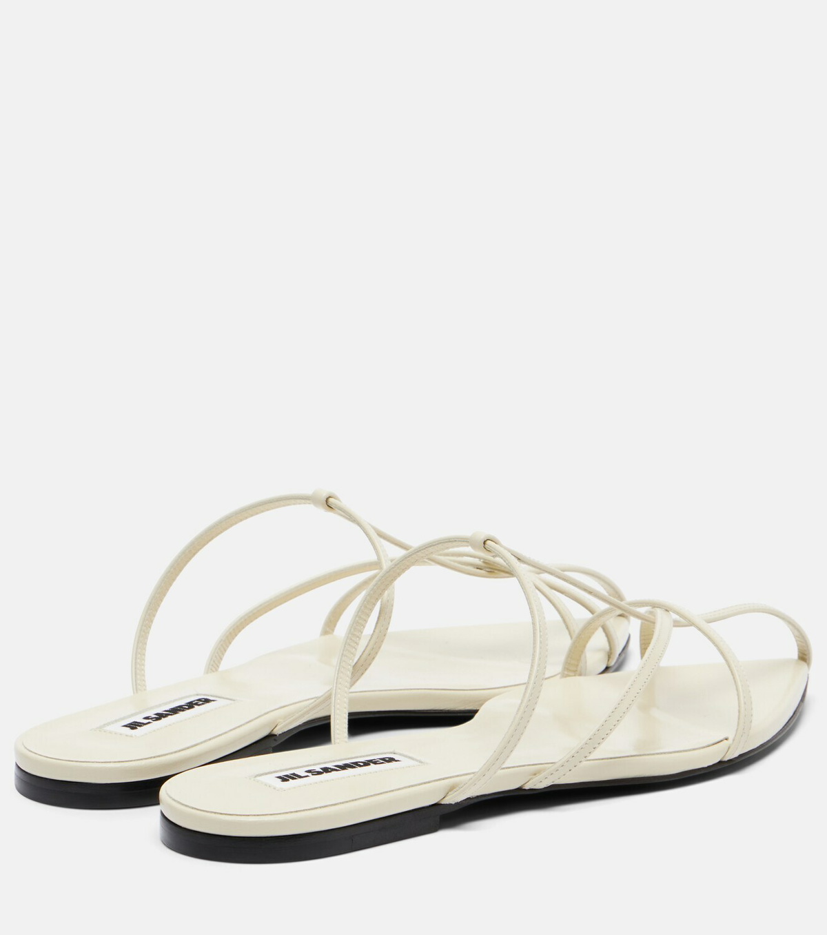 Jil Sander Cage leather sandals