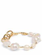 JIL SANDER Grainy Pearl Link Bracelet