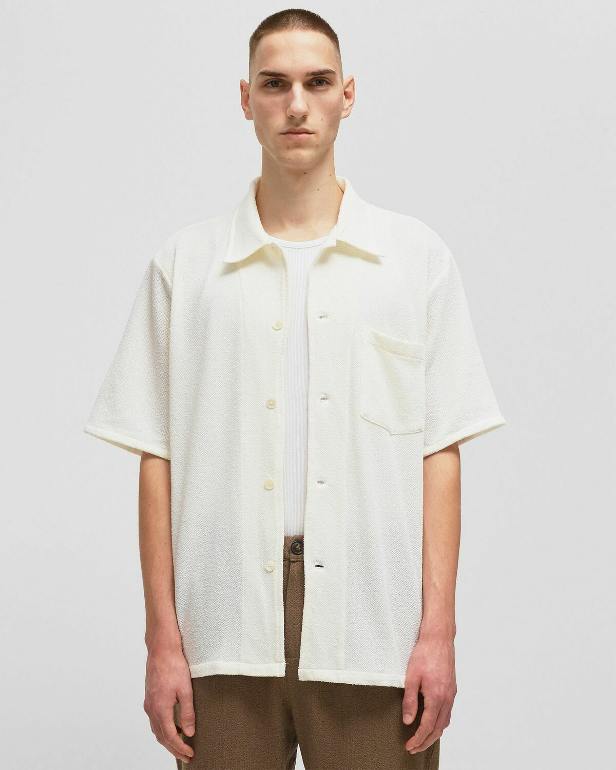 Our Legacy Box Shirt Shortsleeve White Shortsleeves Our Legacy